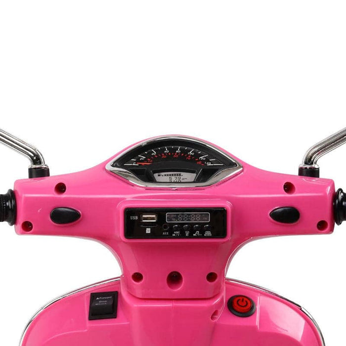 Vespa Kinderscooter GTS 12V (roze) - Trapautodealer