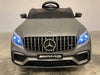 Mercedes GLC 63 kinderauto 1-Persoons 12V 4WD + 2.4G RC (matgrijs) - Trapautodealer