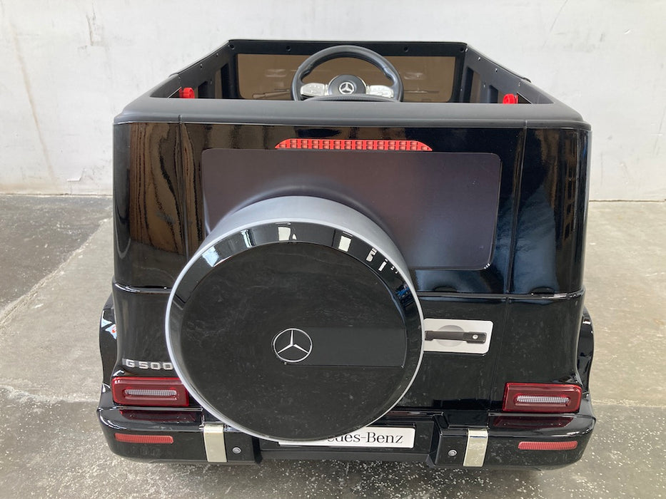 Mercedes G500 Accu Auto 12V + 2.4G Afstandsbediening (zwart) - Trapautodealer