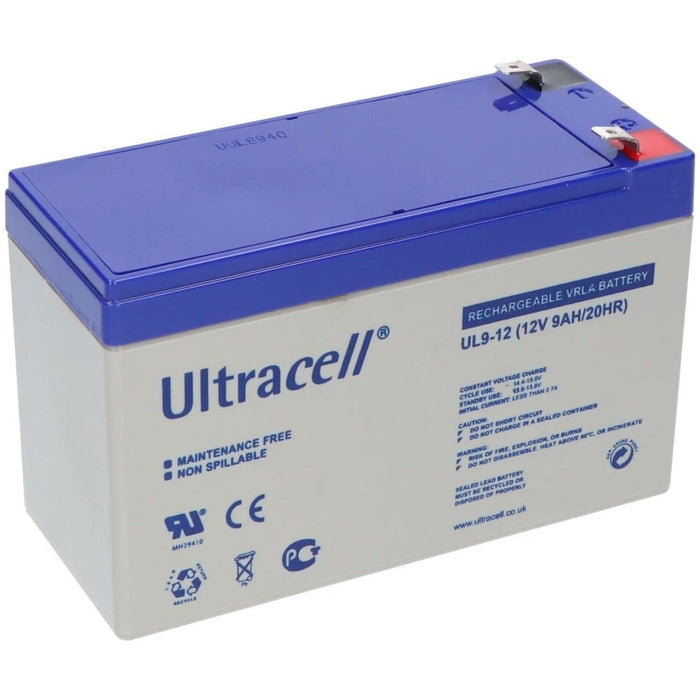 Accu 12V 9Ah - Trapautodealer