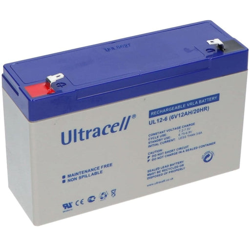 Accu 6V 12Ah - Trapautodealer