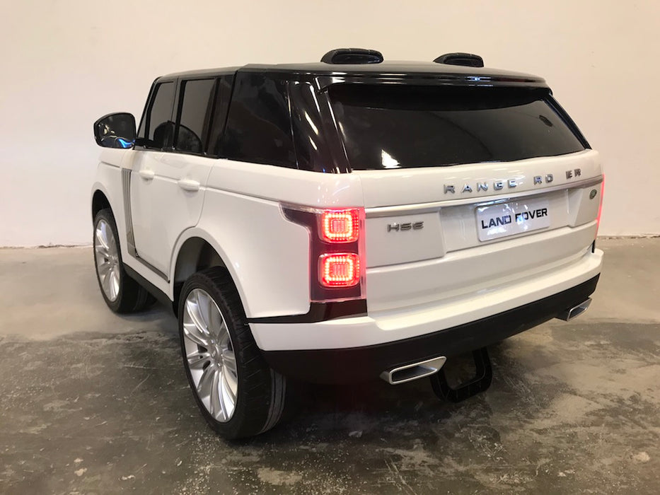 Range Rover HSE 2-Zitter Accu Auto 12V 4WD + 2.4G Afstandsbediening (wit) - Trapautodealer