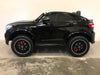 Mercedes GLC 63 AMG 4WD 2-Persoons Kinderauto 12V + 2.4G RC (zwart) - Trapautodealer