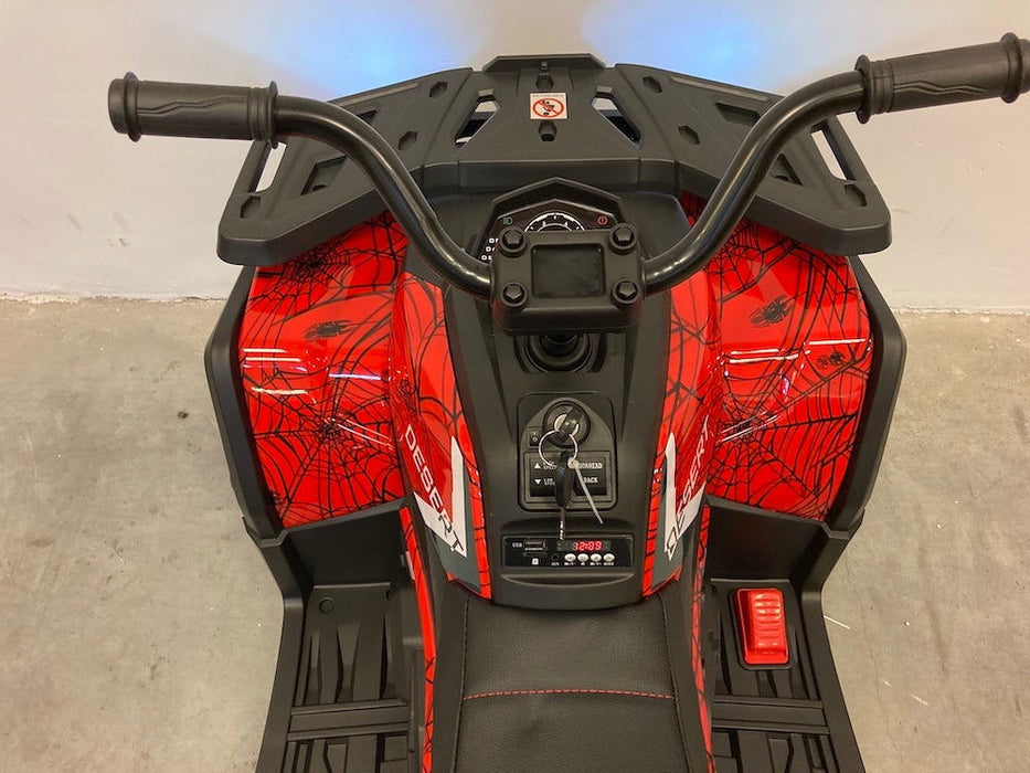Accu kinderquad Spider 12 volt - Trapautodealer
