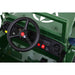 Army Legerjeep 4WD 1-Persoons Kinderauto 12V + 2.4G RC (Willys Look) - Trapautodealer