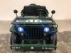 Army Legerjeep 4WD 3-Persoons Kinderauto 24V + 2.4G RC (Willy Look) - Trapautodealer