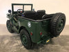 Army Legerjeep 4WD 3-Persoons Kinderauto 24V + 2.4G RC (Willy Look) - Trapautodealer