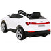 Audi E-Tron Sportback Auto voor Kinderen 12V + 2.4G RC (wit) - Trapautodealer