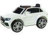 Audi Q8 Auto Voor Kinderen 12V + 2.4G RC (wit) - Trapautodealer