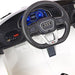 Audi Q8 Auto Voor Kinderen 12V + 2.4G RC (wit) - Trapautodealer