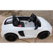 Audi R8 Spyder Kinderauto 12V + 2.4G RC (wit) - Trapautodealer