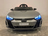 Audi RS E-Tron GT Accu Auto Voor Kinderen 12V 4WD + 2.4G RC (zilver) - Trapautodealer
