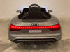 Audi RS E-Tron GT Accu Auto Voor Kinderen 12V 4WD + 2.4G RC (zilver) - Trapautodealer
