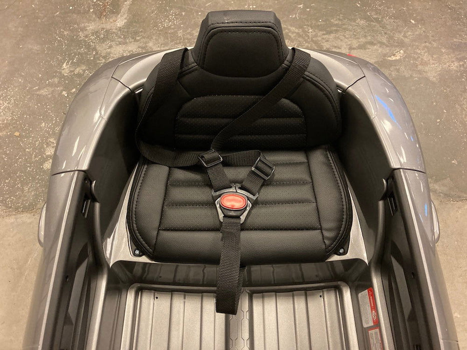 Audi RS E-Tron GT Accu Auto Voor Kinderen 12V 4WD + 2.4G RC (zilver) - Trapautodealer