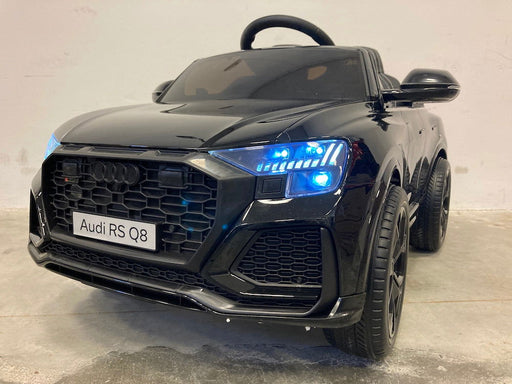 Audi RS Q8 Auto Voor Kinderen 12V + 2.4G Afstandsbediening (zwart) - Trapautodealer