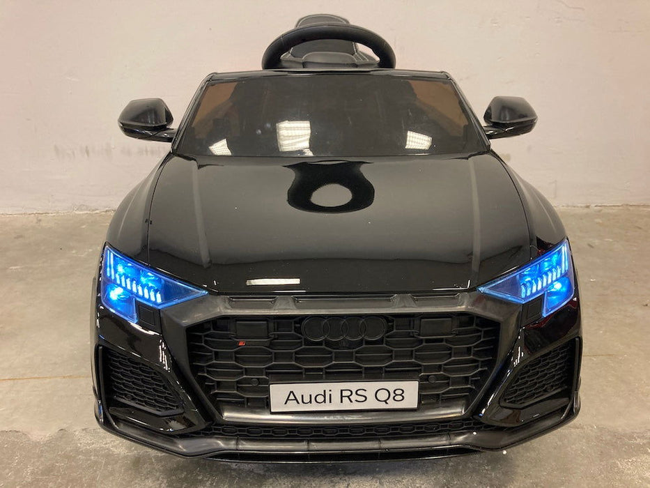 Audi RS Q8 Auto Voor Kinderen 12V + 2.4G Afstandsbediening (zwart) - Trapautodealer