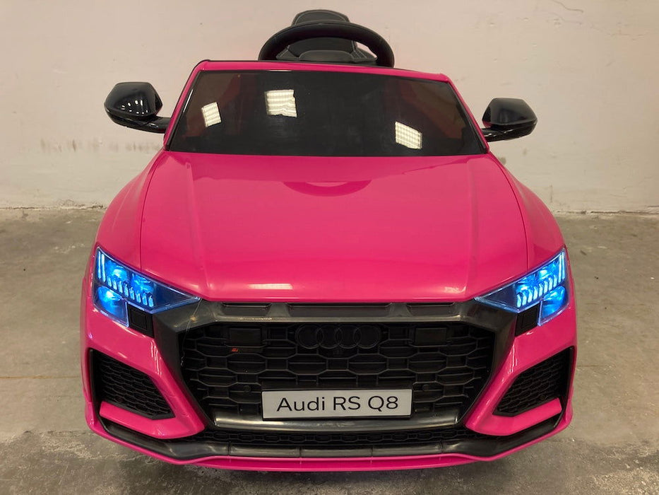 Audi RS Q8 Kinderauto 12V + 2.4G Afstandsbediening (roze) - Trapautodealer