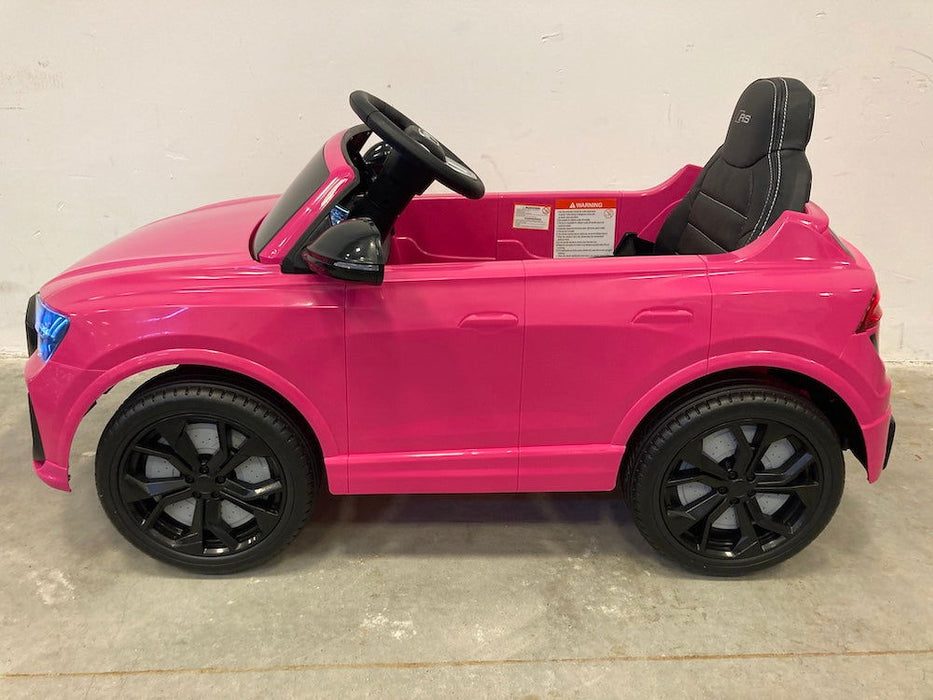Audi RS Q8 Kinderauto 12V + 2.4G Afstandsbediening (roze) - Trapautodealer