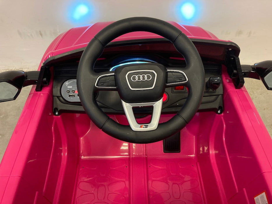 Audi RS Q8 Kinderauto 12V + 2.4G Afstandsbediening (roze) - Trapautodealer