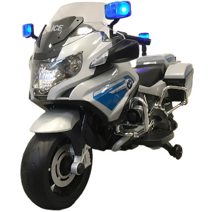 BMW R 1200 Politie Kindermotor elektrisch 12 volt accu - Trapautodealer