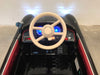 BMW 507 Oldtimer Kinderauto 12V + 2.4G Afstandsbediening (zwart) - Trapautodealer