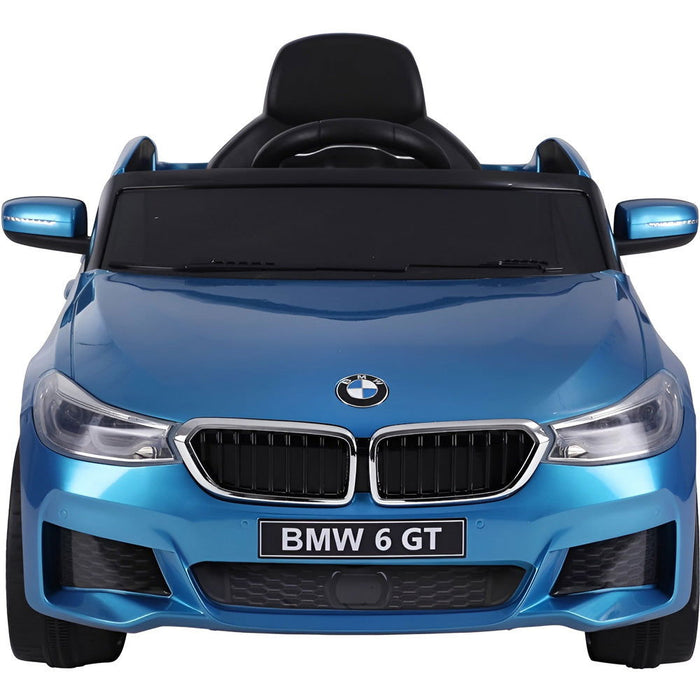 BMW 6 GT Accu Auto 12V + 2.4G RC (blauw) - Trapautodealer