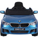 BMW 6 GT Accu Auto 12V + 2.4G RC (blauw) - Trapautodealer