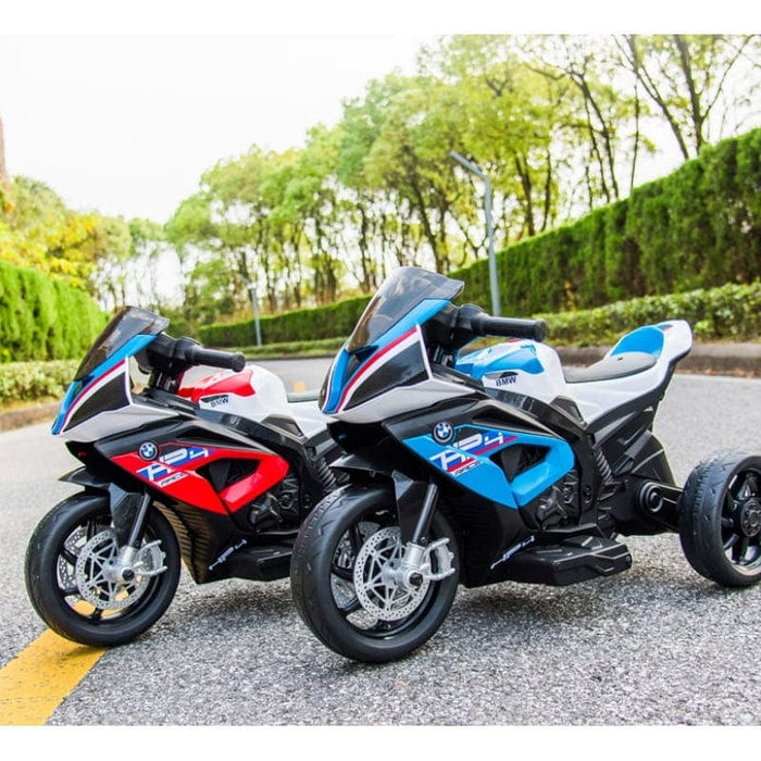 BMW HP4 Mini Kinder Trike 12V (rood) - Trapautodealer