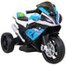 BMW HP4 Mini Kindermotor 12V (blauw) - Trapautodealer