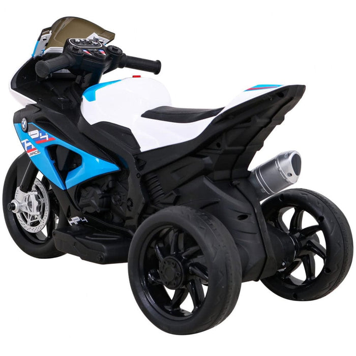 BMW HP4 Mini Kindermotor 12V (blauw) - Trapautodealer