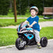 BMW HP4 Mini Kindermotor 12V (blauw) - Trapautodealer