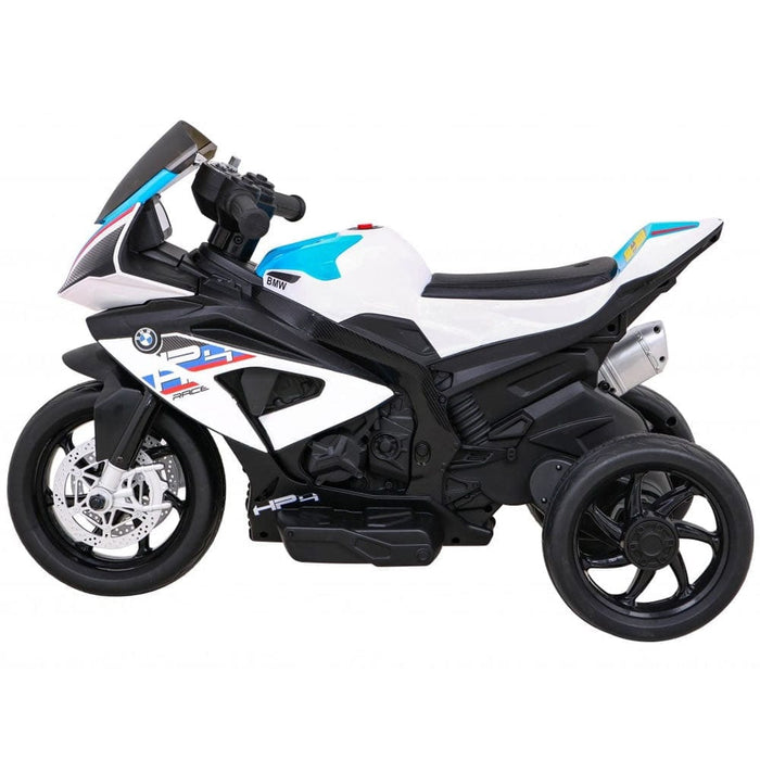BMW HP4 Mini Motor Voor Kinderen 12V (wit) - Trapautodealer