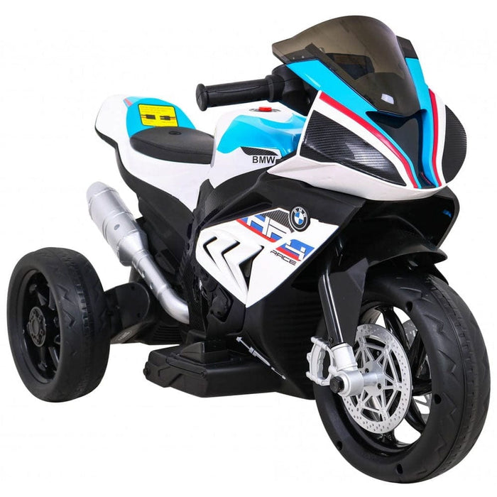 BMW HP4 Mini Motor Voor Kinderen 12V (wit) - Trapautodealer
