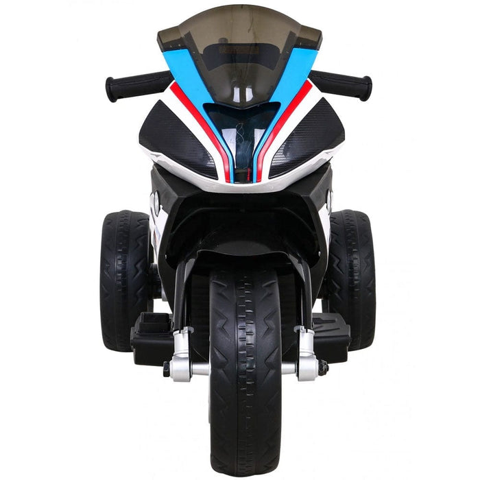 BMW HP4 Mini Motor Voor Kinderen 12V (wit) - Trapautodealer