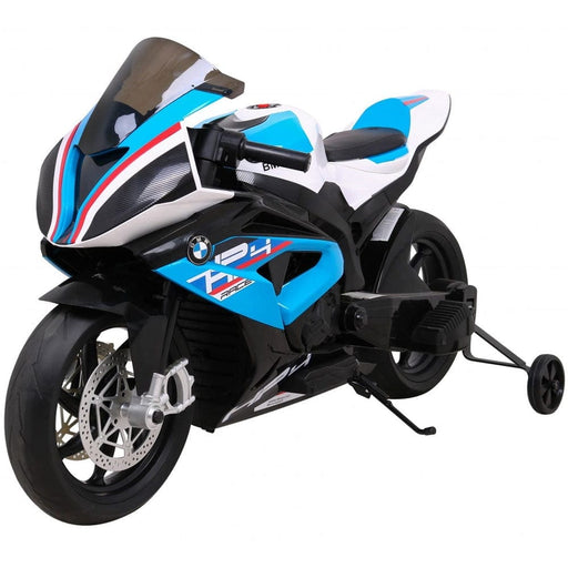BMW HP4 Race Elektrische Kindermotor 12V (blauw) - Trapautodealer