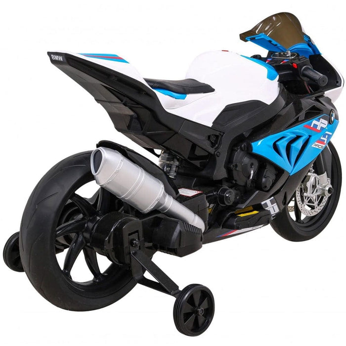 BMW HP4 Race Elektrische Kindermotor 12V (blauw) - Trapautodealer