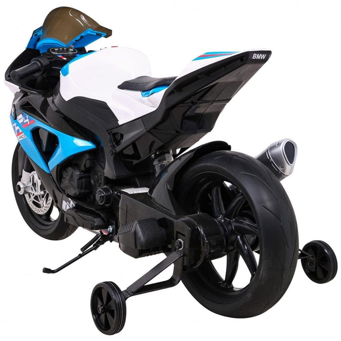 BMW HP4 Race Elektrische Kindermotor 12V (blauw) - Trapautodealer
