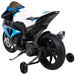BMW HP4 Race Elektrische Kindermotor 12V (blauw) - Trapautodealer