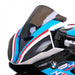 BMW HP4 Race Elektrische Kindermotor 12V (blauw) - Trapautodealer