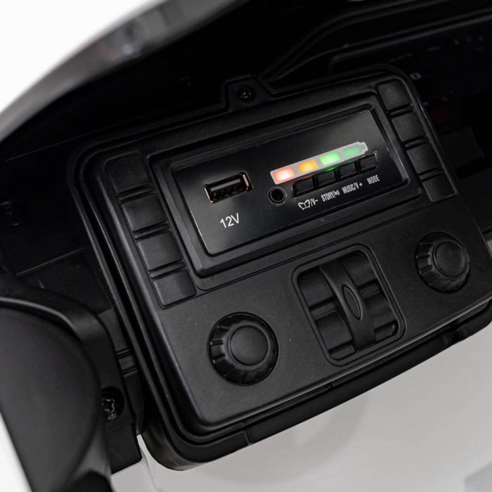 BMW M4 Competition Accu Auto 12 Volt + 2.4G RC (wit) - Trapautodealer