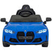 BMW M4 Competition Auto voor Kinderen 12V + 2.4G Afstandsbediening (blauw) - Trapautodealer