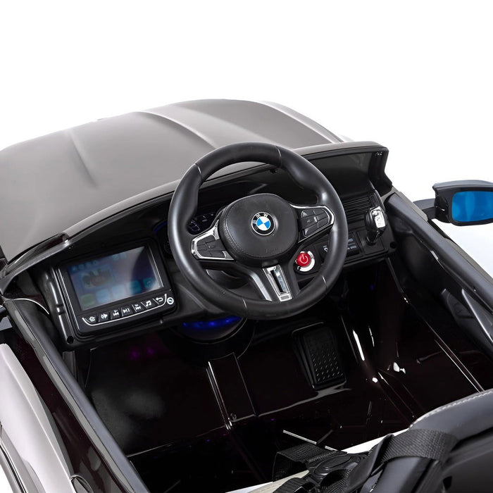 BMW M5 Elektrische Kinderauto 24V + 2.4G RC (zwart + MP4) - Trapautodealer