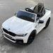 BMW M5 Elektrische Speelgoedauto 24V + 2.4G RC (wit) - Trapautodealer