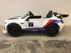 BMW M6 GT3 kinderauto 12V + 2.4G RC Wit - Trapautodealer