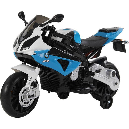 BMW S1000RR Kindermotor 12V (blauw) - Trapautodealer