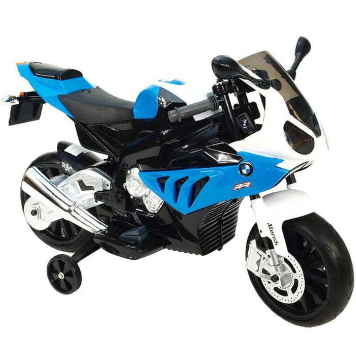BMW S1000RR Kindermotor 12V (blauw) - Trapautodealer