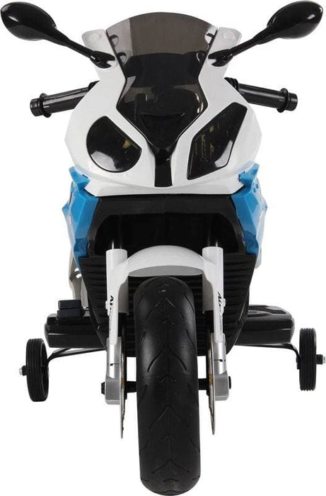 BMW S1000RR Kindermotor 12V (blauw) - Trapautodealer