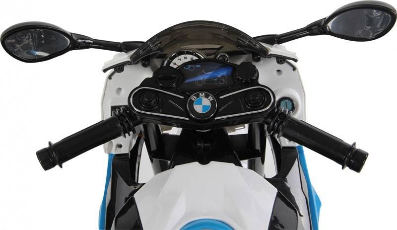 BMW S1000RR Kindermotor 12V (blauw) - Trapautodealer