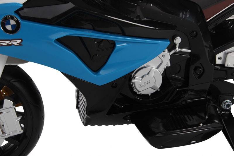 BMW S1000RR Kindermotor 12V (blauw) - Trapautodealer
