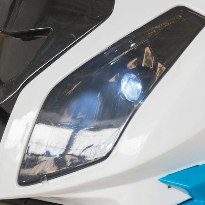 BMW S1000RR Kindermotor 12V (blauw) - Trapautodealer
